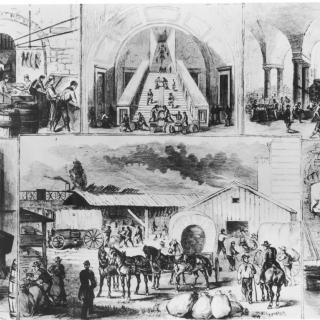 The Capitol's grand Civil War bakery occupied the majority of the building's large basement. (Photo Source: Architect of the Capitol)