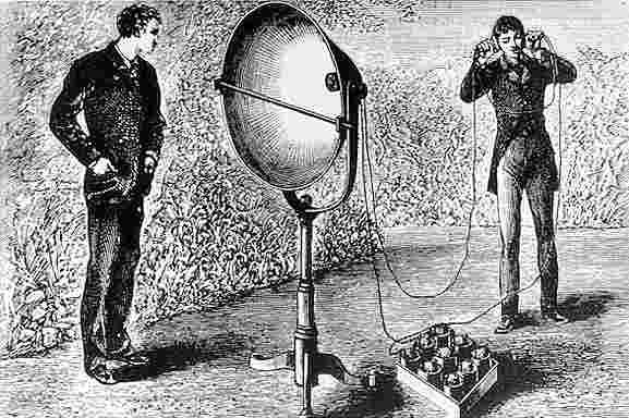 Illustration of the Photophone’s Receiver, Originally From: 1881 1880. http://www-bluehaze-com-au.njmu.s5.bt8.net/modlight/ModLightBiblio.htm. http://commons-wikimedia-org-s.njmu.s5.bt8.net/wiki/File:Photophony1.jpg. Illustration of the Photophone’s Receiver, Originally From: 1881 1880. http://www-bluehaze-com-au.njmu.s5.bt8.net/modlight/ModLightBiblio.htm. http://commons-wikimedia-org-s.njmu.s5.bt8.net/wiki/File:Photophony1.jpg.
